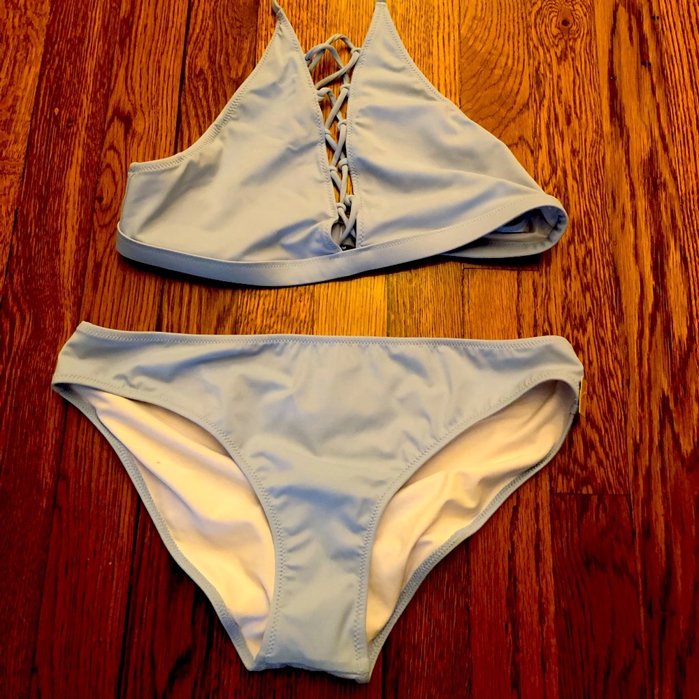 Victoria’s Secret Swimsuit/Bikini Light Blue Med